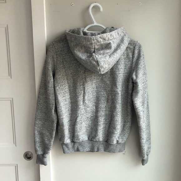 H&M Grey Zip-Up Hoodie - Picture 4 of 7